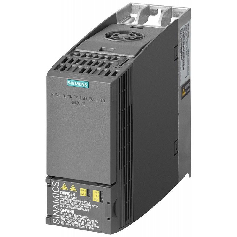 Variador de frecuencia Siemens serie SINAMICS G120C, 3 kW, 400 V, 3 fases, 7,3 A, 0 → 550Hz, IP20, Modbus