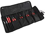 Kit de herramientas RS PRO, Rollo de 8 piezas para Electrónica, contiene Alicates de corte, alicates, destornillador de