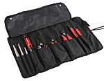 Kit de herramientas RS PRO, Rollo de 9 piezas para Electrónica, contiene Alicates de corte, alicates, destornillador