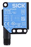 Fotocélula rectangular Sick, Sistema Reflex, alcance 150 mm → 10 m., salida PNP, Conector de M12 4 clavijas,