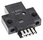 Fotocélula rectangular Omron, Sistema Reflex, alcance 1 mm → 5 mm, salida NPN, Conector no soldado, IP50