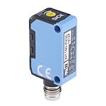 Fotocélula rectangular Sick, Sistema Difuso, alcance 10 mm → 250 mm, salida PNP, Conector de M8 4 clavijas, IP67