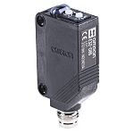 Fotocélula rectangular Omron, Sistema Difuso, alcance 5 mm → 100 mm, salida PNP, Conector de M8 4 clavijas, IP69K