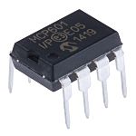Amplificador operacional MCP601-I/P, 3 V, 5 V 2.8MHZ PDIP, 8 pines, Salida Raíl a Raíl