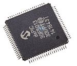 Procesador de señal digital dsPIC30F5013-30I/PT, 30MIPS 16bit 4,096 kB RAM, 1,024 kB, 66 kB Flash, TQFP 80 pines 16 x