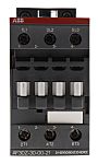 Contactor ABB AF30 AF de 3 polos, 3 NA, 50 A, bobina 24 V ac / dc, 15 kW