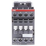 Contactor ABB AF09 AF de 4 polos, 2 NA + 2 NC, 25 A, bobina 110 V ac / dc, 4 kW