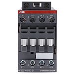 Contactor ABB AF38Z-40-00-21 AF de 4 polos, 4 NA, 55 A, bobina 24 V ac / dc, 18,5 kW