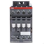 Contactor ABB AF38Z-22-00-21 AF de 4 polos, 2 NA + 2 NC, 55 A, bobina 24 V ac / dc, 18,5 kW