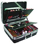 Kit de herramientas RS PRO, Maletín de 48 piezas para Electromecánica, contiene Martillo, cuchilla, alicates, punzón,
