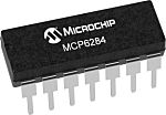 Amplificador operacional MCP6284-E/P, 3 V, 5 V 5MHZ PDIP, 14 pines, Entrada / salida Rail-to-Rail