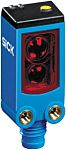 Fotocélula rectangular Sick, Sistema Reflex, alcance 10 mm → 4 m., salida PNP, Cable de 3 hilos de 2 m., IP66,
