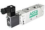 Electroválvula neumática EMERSON – ASCO, Serie 521, Rosca G 1/4, Función 5/3 W3, Piloto/Piloto, Colector, 1050l/min