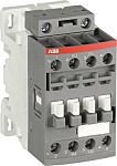 Contactor ABB AF09 AF de 4 polos, 2 NA + 2 NC, 25 A, bobina 24 V ac / dc, 4 kW