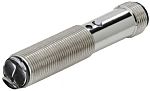 Fotocélula de cuerpo cilíndrico Omron, Sistema Difuso, alcance 100 mm, salida PNP, Conector Cableado M12, IP67
