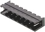 Conector macho para PCB Ángulo de 90° Weidmuller serie OMNIMATE SL de 6 vías, 1 fila, paso 5.08mm, para soldar,