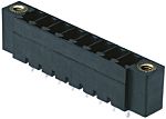 Conector macho para PCB WeidmÃller serie OMNIMATE SC de 3 vías, 1 fila, paso 3.81mm, para soldar, Orificio Pasante
