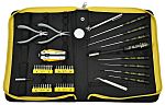 Kit de herramientas CK, Funda de 46 piezas para Técnicos, contiene Alicates de corte, destornilladores, pinzas