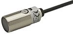 Fotocélula de cuerpo cilíndrico Omron, Sistema Barrera de Luz, alcance 20 m, salida NPN, Precableado, IP67, IP69K