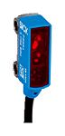 Fotocélula rectangular Sick, Sistema Reflex, alcance 0 → 1,2 m, salida PNP, Cable libre, IP67 IO-Link