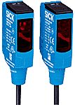 Fotocélula rectangular Sick Through Beam, alcance 0 → 10 m, salida PNP, Cable de 4 hilos de 2 m., IP66, IP67,