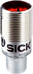 Fotocélula de cuerpo cilíndrico Sick Diffuse, alcance 5 mm → 100 mm, salida PNP, Conector de M12 4 clavijas, IP67