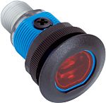 Fotocélula de cuerpo cilíndrico Sick, Sistema Reflex, alcance 7,2 m, salida PNP, Conector Cableado M12, IP67
