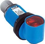 Fotocélula de cuerpo cilíndrico Sick, Sistema Reflex, alcance 7,2 m, salida PNP, Conector Cableado M12, IP67