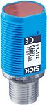 Fotocélula de cuerpo cilíndrico Sick, Sistema Reflex, alcance 7,2 m, salida PNP, Conector Cableado M12, IP67