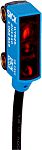 Fotocélula rectangular Sick, Sistema Reflex, alcance 1,2 m, salida PNP, Cable con conector, IP67