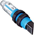 Fotocélula de cuerpo cilíndrico Sick, Sistema Reflex, alcance 5,5 m, salida PNP, Conector Cableado M12, IP67