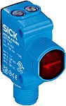 Fotocélula rectangular Sick, Sistema Reflex, alcance 3 m, salida PNP, Conector Cableado M12, IP67, IP69K