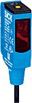 Fotocélula rectangular Sick, Sistema Reflex, alcance 5 m, salida PNP, Cable con conector, IP66, IP67, IP69K
