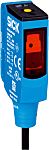 Fotocélula rectangular Sick, Sistema Reflex, alcance 12 m, salida PNP, Cable con conector, IP66, IP67, IP69K