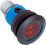 Fotocélula de cuerpo cilíndrico Sick, Sistema Barrera de Luz, alcance 0 → 15 m., salida Conmutación de luz,