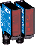 Fotocélula rectangular Sick, Sistema Barrera de Luz, alcance 0 → 20 m., salida Conmutación de luz/oscuridad,
