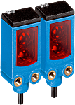Fotocélula rectangular Sick, Sistema Barrera de Luz, alcance 0 → 4 m., salida Conmutación de luz, Cable libre,