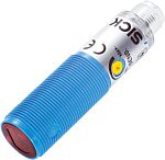 Fotocélula de cuerpo cilíndrico Sick Energético, alcance 1 mm → 1,1 m, salida Conmutación de luz/oscuridad, PNP,