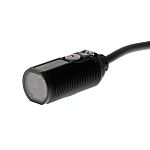 Fotocélula de cuerpo cilíndrico Omron, Sistema Reflex, alcance 100 → 3000 mm, salida PNP, Cable libre