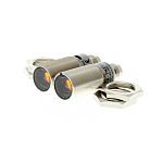 Fotocélula de cuerpo cilíndrico Omron, Sistema Barrera de Luz, alcance 20000 mm, salida NPN, Conector Cableado M12