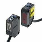 Fotocélula rectangular Omron, Sistema Barrera de Luz, alcance 60000 mm, salida NPN, Cable libre