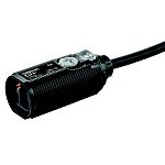 Fotocélula de cuerpo cilíndrico Omron, Sistema Difuso, alcance 300 mm, salida PNP, Cable de 2 m