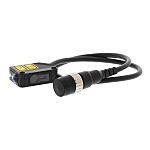 Fotocélula rectangular Omron, Sistema Reflex, alcance 15 m, salida NPN, M12 Cola flexible