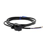 Fotocélula Omron, Sistema Barrera de Luz, alcance 13 mm, salida NPN, Cable de 1 m