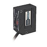 Fotocélula rectangular Omron, Sistema Difuso, alcance 600 mm, salida PNP, Cable de 2 m