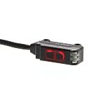 Fotocélula Omron, Sistema Reflex, alcance 15 mm, salida PNP, Cable libre