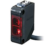 Fotocélula Omron, Sistema Reflex, alcance 4 m, salida PNP, Cable libre