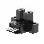 Fotocélula Omron, Sistema Barrera de Luz, alcance 5 mm, salida PNP, Conector del sistema