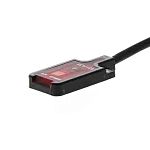 Fotocélula Omron, Sistema Supresión de Fondo, alcance 1 → 30 mm, salida NPN, Cable de 2 m