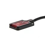 FotocélulaPlana Omron, Sistema Supresión de Fondo, alcance 15 mm, salida PNP, Cable libre
